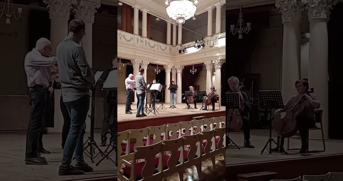 На репетиції в Національній філармонії України #music