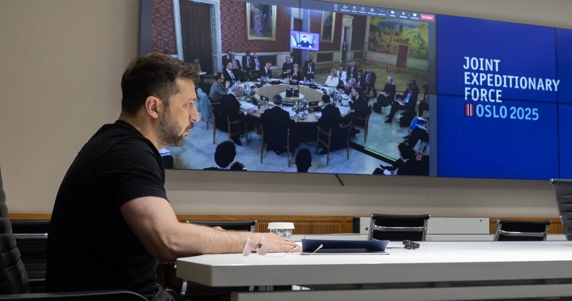 Виступ Президента Володимира Зеленського на саміті країн – учасниць JEF