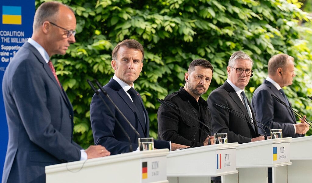Новини світу - Мерц: Перед дзвінком Путіну Трамп поспілкується з лідерами ЄС