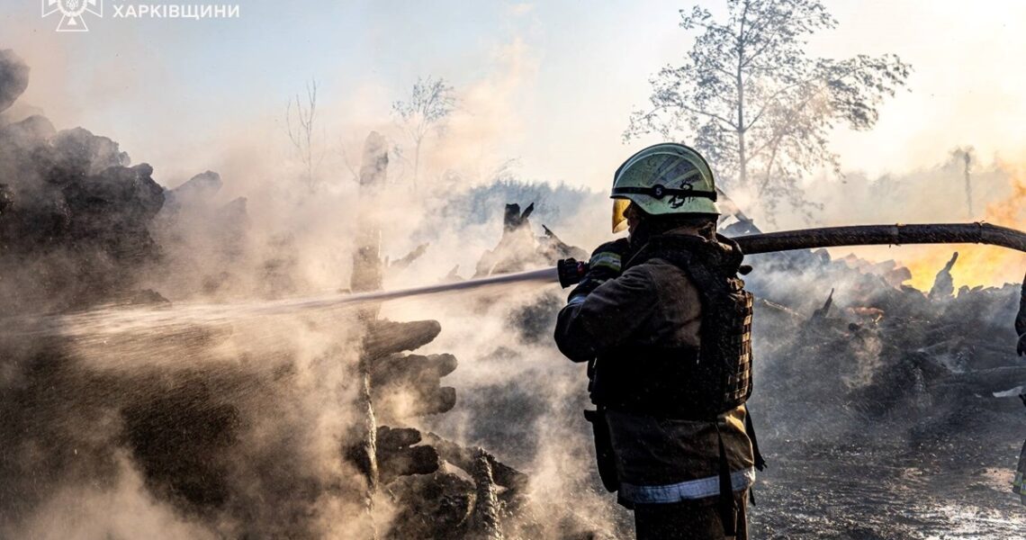 Новини України - На Харківщині локалізували масштабну лісову пожежу після обстрілу РФ