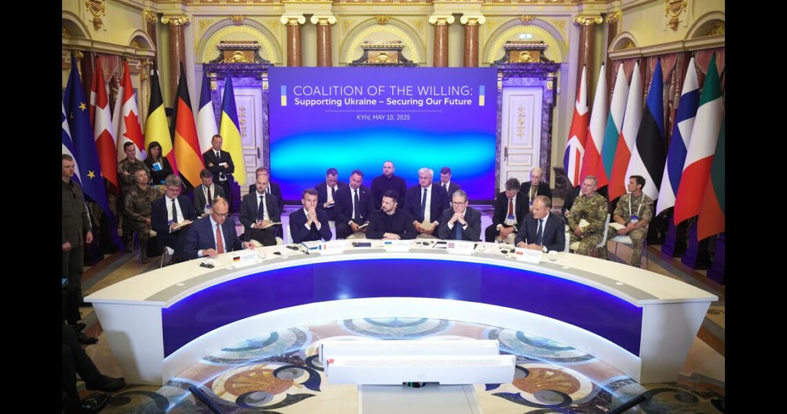 Участь Володимира Зеленського в засіданні лідерів країн коаліції охочих