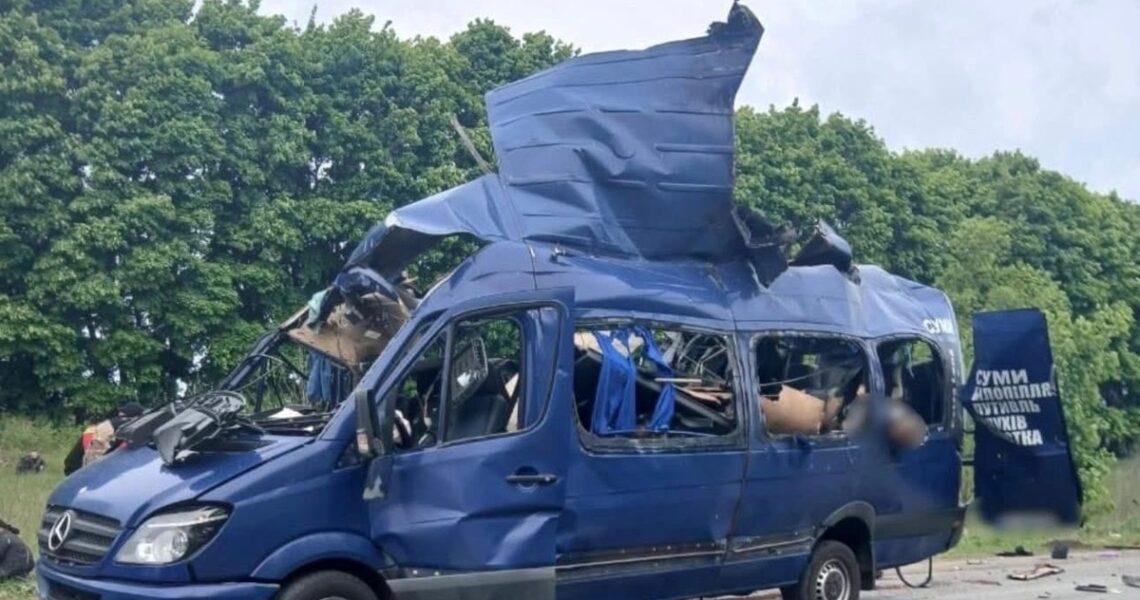 Новини України - Удар по автобусу на Сумщині: з'явилися подробиці