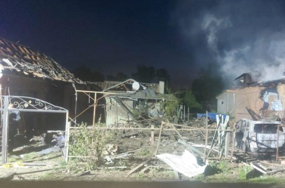 Новини України - В ОВА показали наслідки атаки дронів на Полтавщині