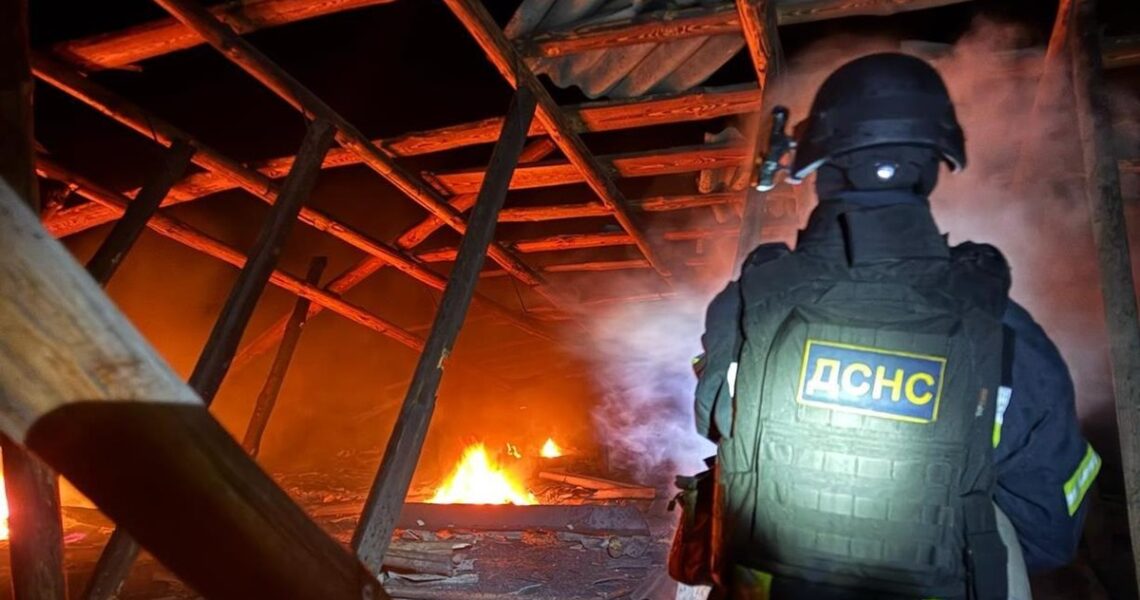Новини України - Ворог вдарив по Черкасах: горить гуртожиток