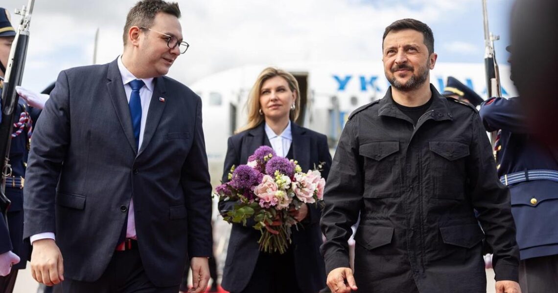 Новини України - Зеленський прибув з візитом до Чехії