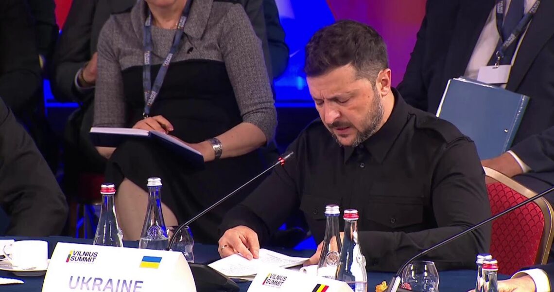 Участь Володимира Зеленського у Вільнюському саміті «Бухарестської дев’ятки» й нордичних країн