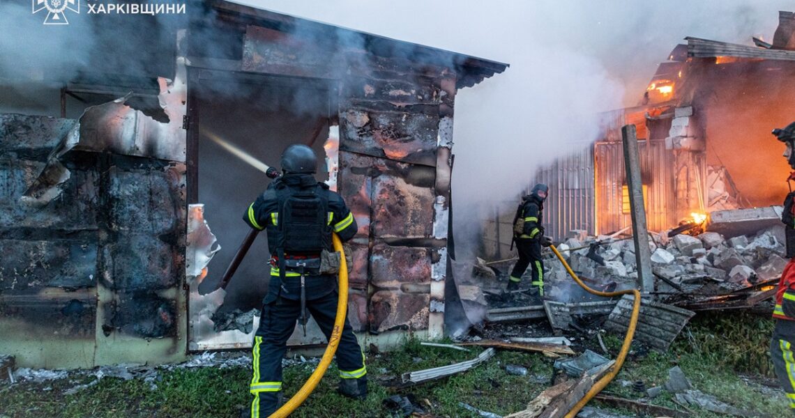 Новини України - ДСНС показали наслідки удару РФ по Харкову