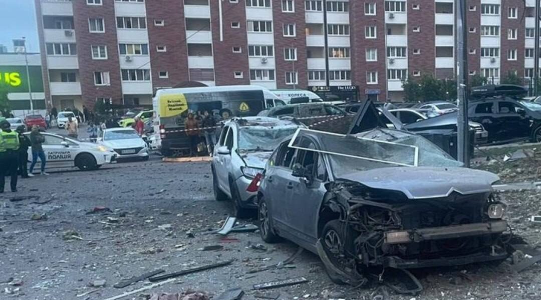 Новини Києва - Наслідки атаки на Київ: серед постраждалих поліціянт
