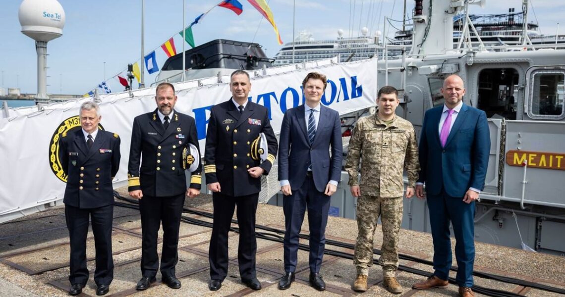 Новини України - Україна одержала тральщики від Бельгії та Нідерландів