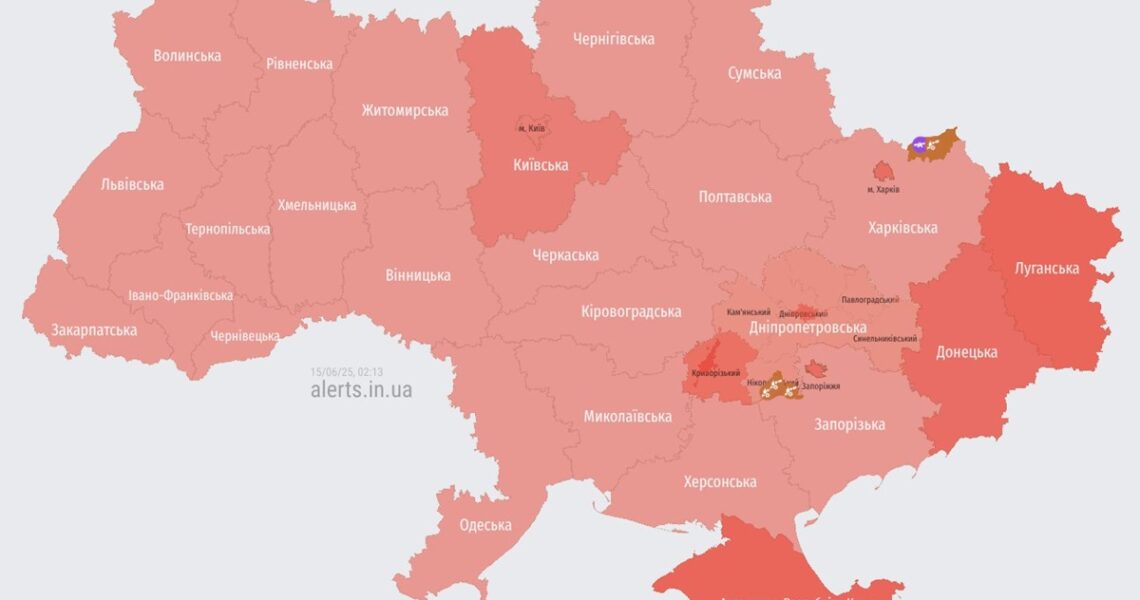 Новини України - В Україні оголошено масштабну тривогу через зліт ворожих МіГ-31К