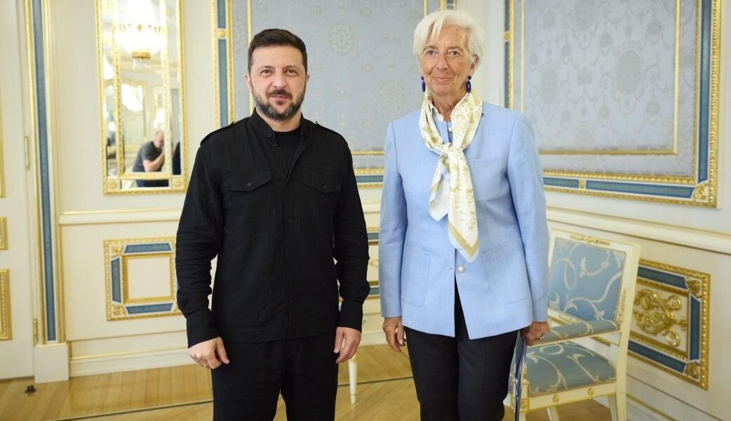Новини України - Зеленський і глава ЄЦБ обговорили активи Росії