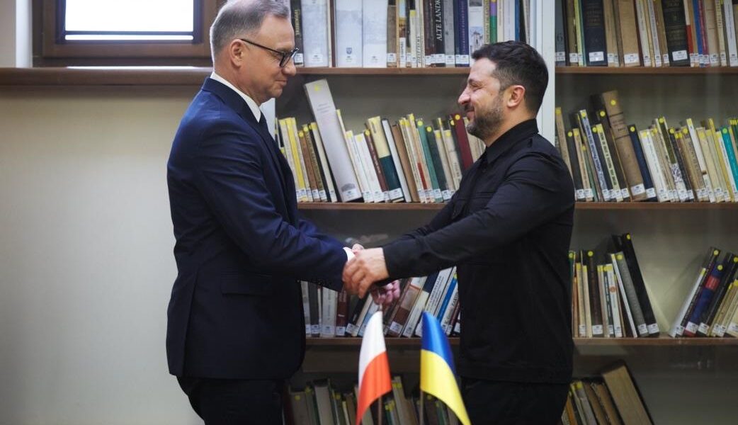 Новини України - Зеленський зустрівся з Дудою у Вільнюсі
