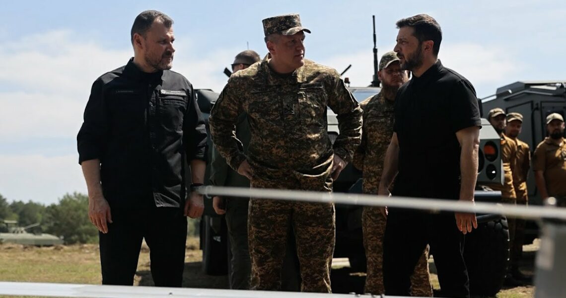 Володимир Зеленський відвідав локації підготовки бійців Національної гвардії