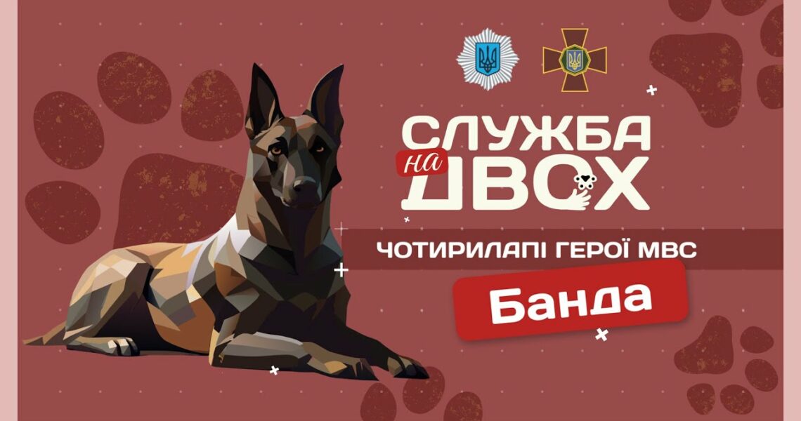 🎖 БАНДА – собака-герой України та вірна напарниця | Служба на двох