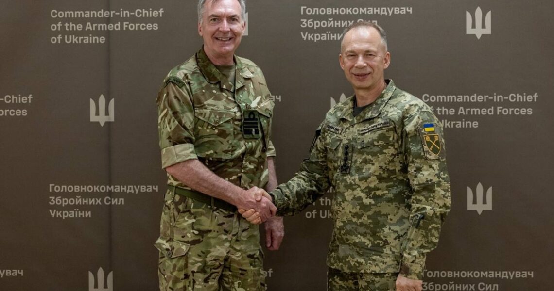 Новини України - Сирський зустрівся з начальником Штабу оборони Британії