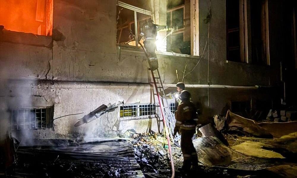 Новини України - В ДСНС показали наслідки атаки дронів на Миколаїв