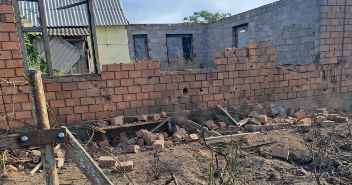 Новини України - В ОВА показали наслідки обстрілу Дніпропетровщини
