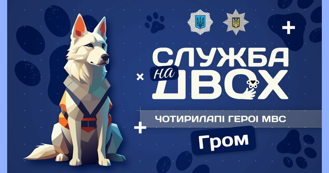 ⚡️ГРОМ - ідеальний пес-поліцейський та друг дітей | Служба на двох