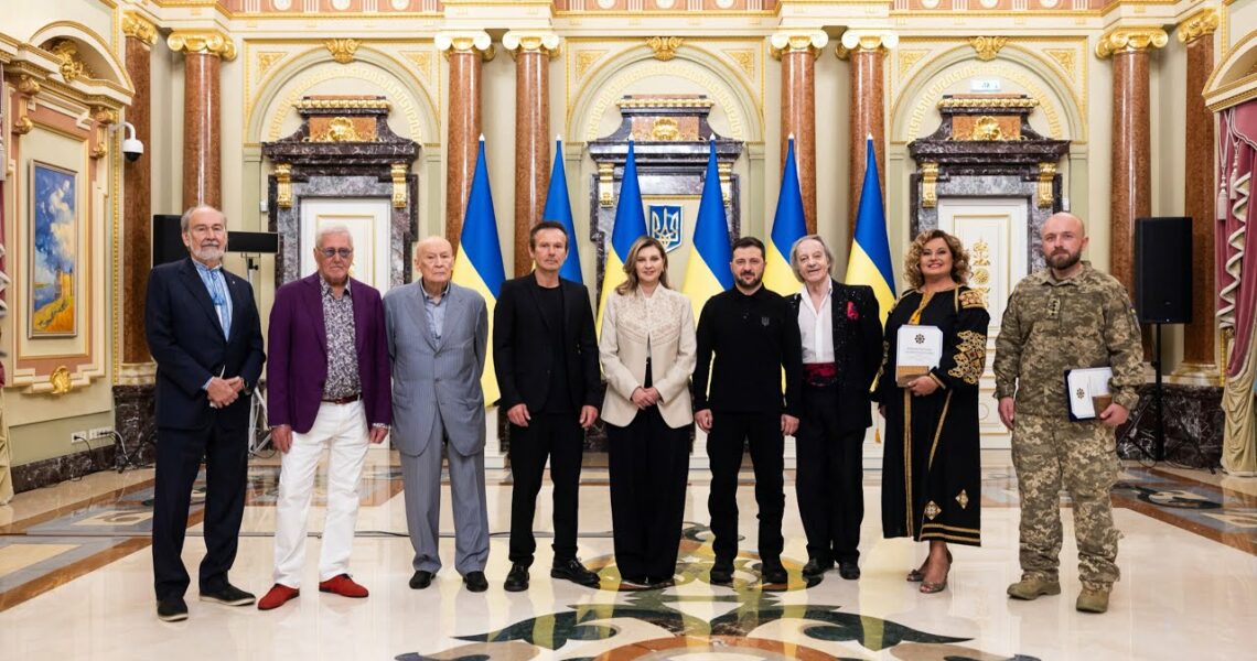 Володимир Зеленський вручив відзнаки «Національна легенда України»