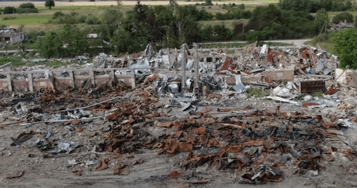 Новини України - Епіцентр вибуху під Житомиром показали з висоти