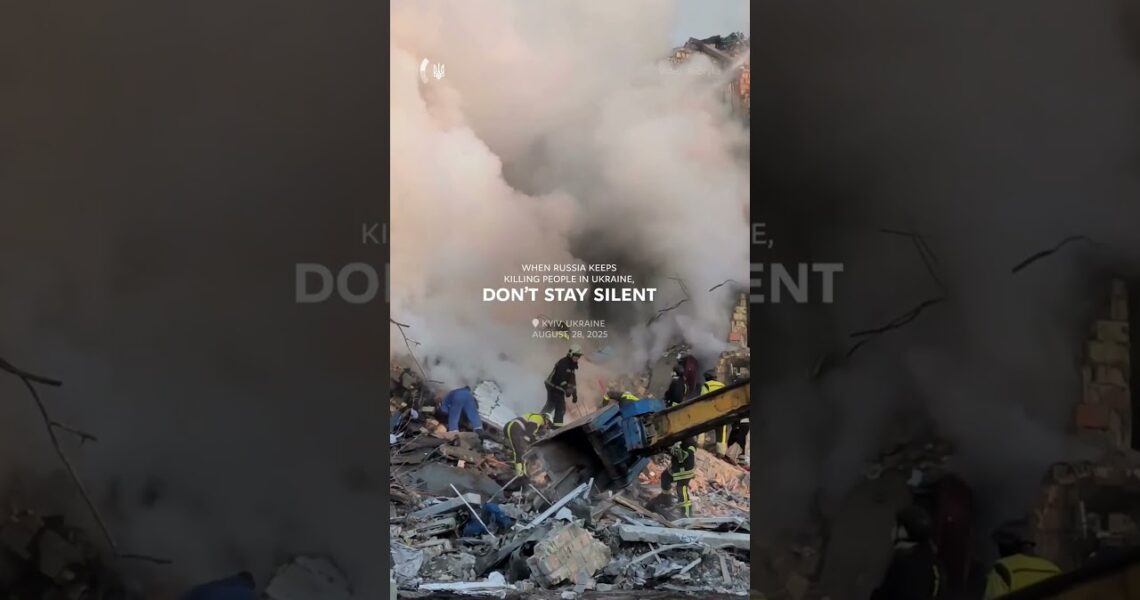 15 Dead in Kyiv, 4 Children Among Them|Don’t be silent