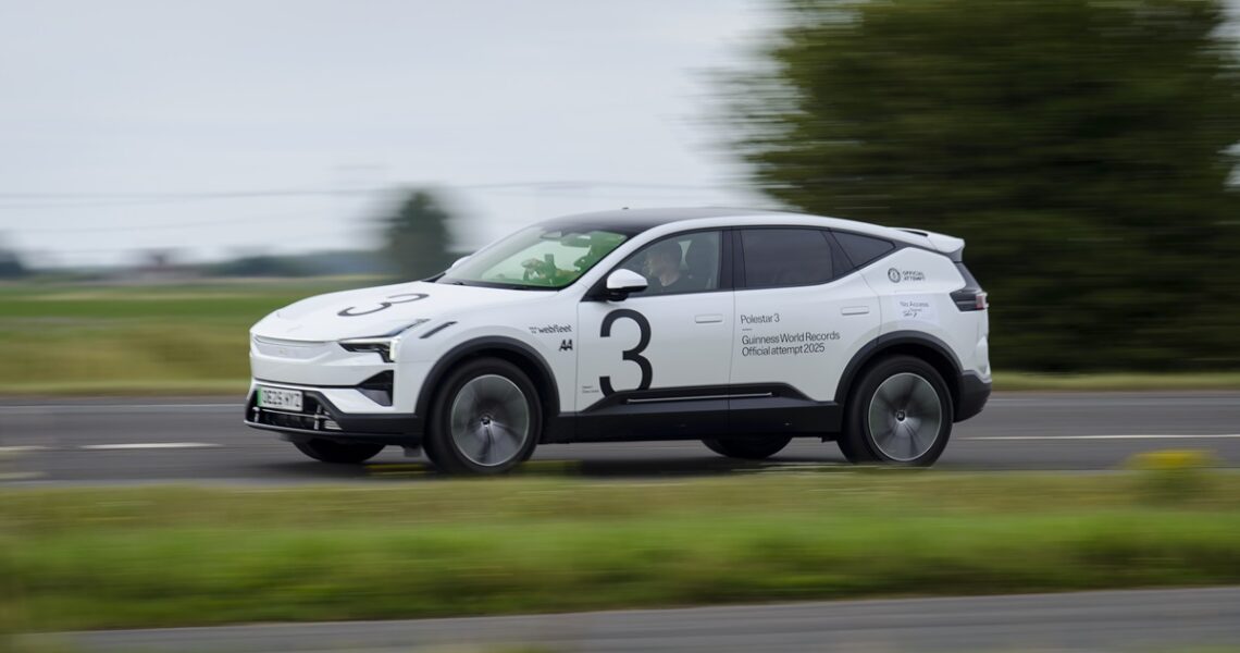 Авто новини - Polestar 3 оновив рекорд пробігу на одному заряді серед електрокросоверів