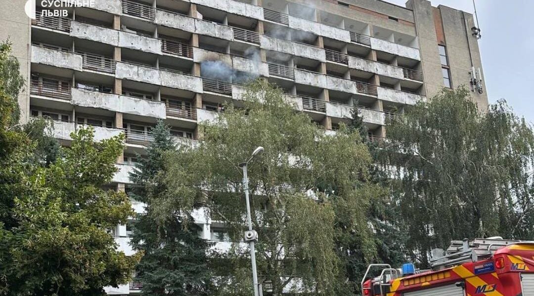 Новини України - Пожежа у готелі Львова: стало відомо про постраждалих