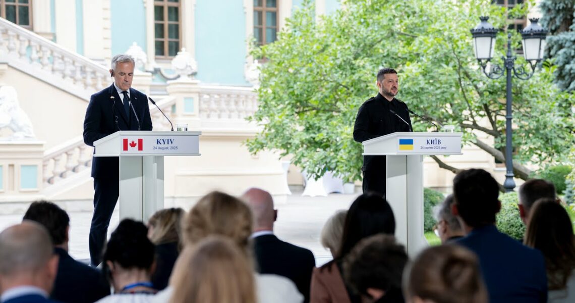Заява Володимира Зеленського після зустрічі з Марком Карні в Києві