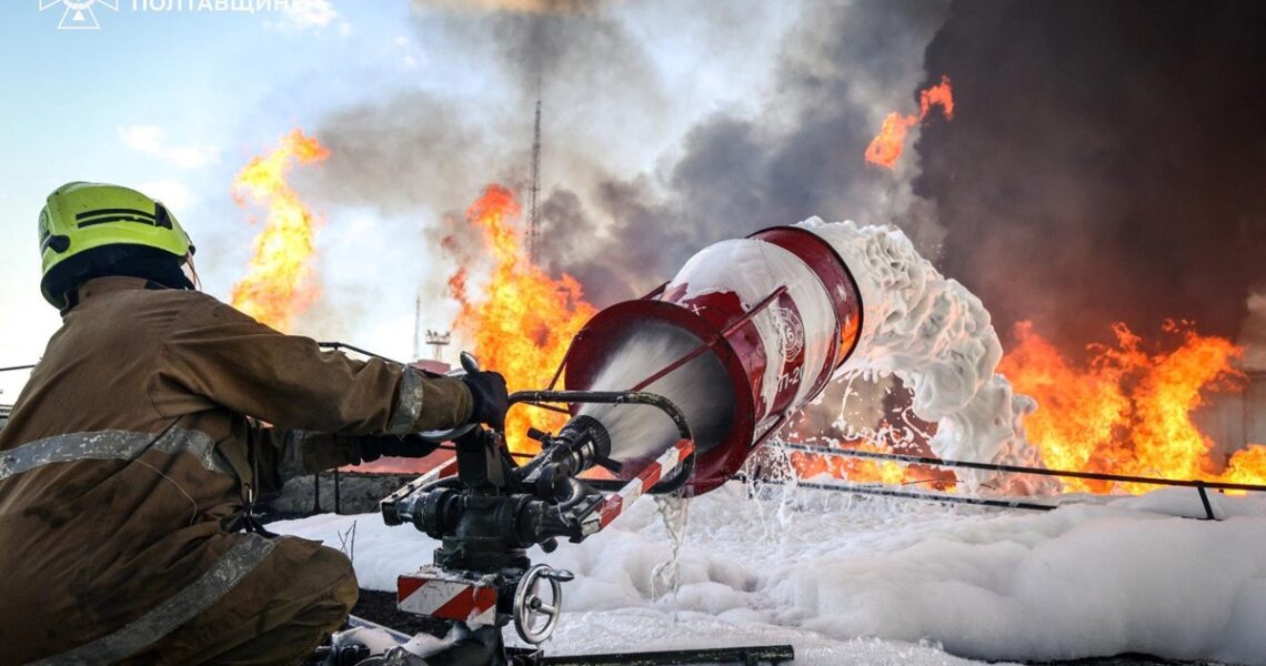 Новини України - Рятувальники локалізували пожежі на Полтавщині