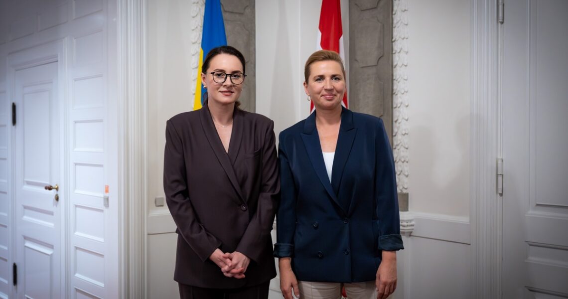 Новини України - Свириденко зустрілася з премʼєром Данії