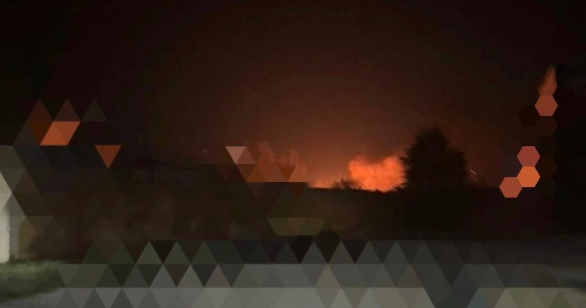 Новини України - У Запоріжжі після атаки БПЛА палає підприємство