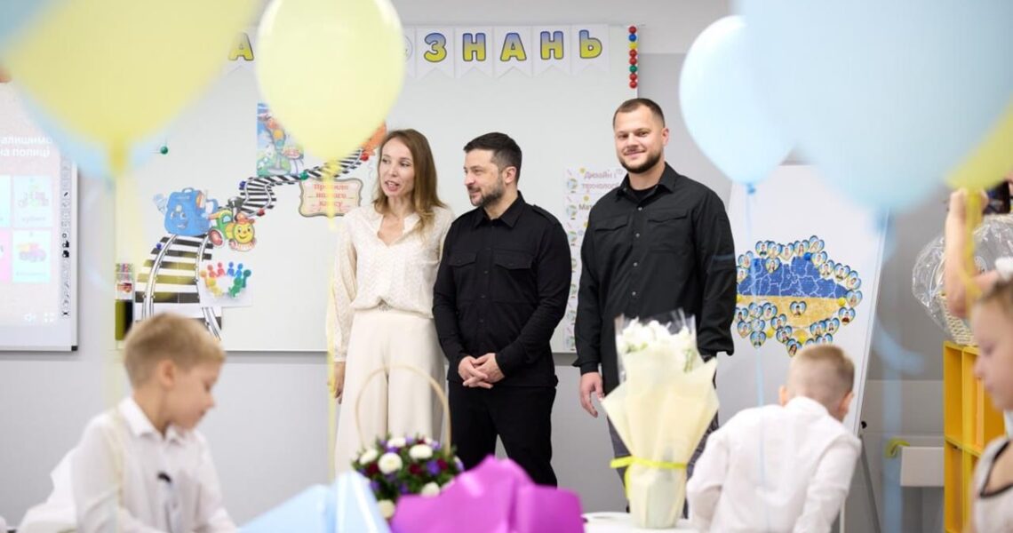 Новини України - Зеленський відвідав початкову школу нового типу в Броварах