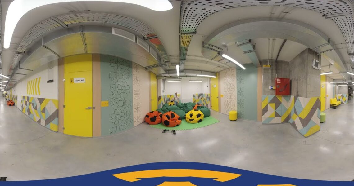 Зануртеся в атмосферу підземної школи | VR-екскурсія: колегіум «Елінт» м. Запоріжжя