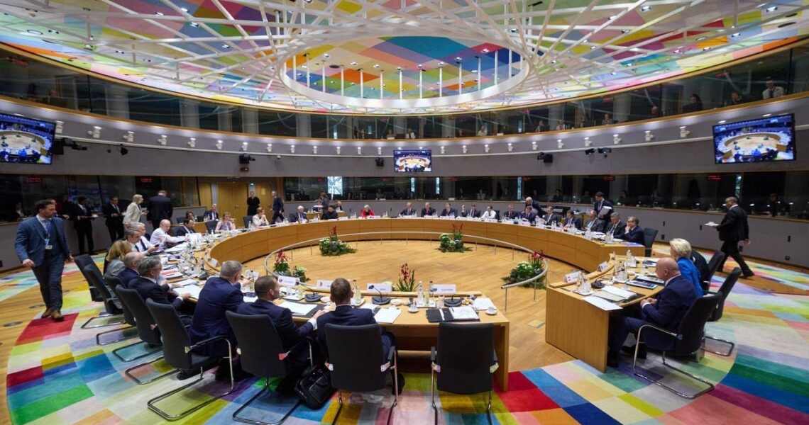 Звернення Володимира Зеленського до лідерів ЄС під час засідання Європейської Ради