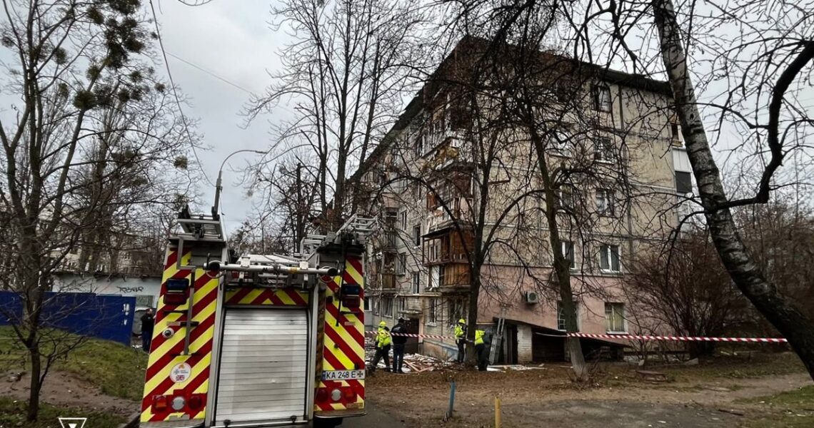 Новини Києва - Атака на Київ: кількість поранених зросла до п'яти