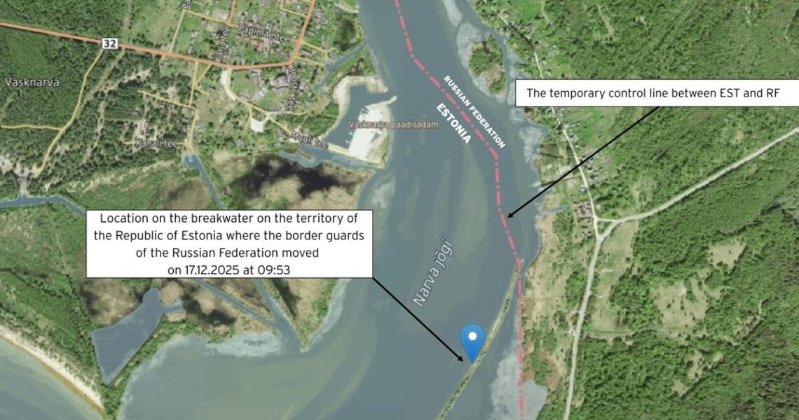 Новини світу - Російські прикордонники порушили кордон Естонії