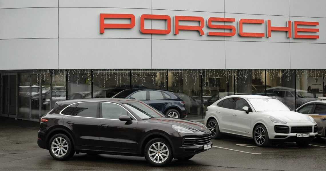 Авто новини - У Росії перестали працювати автомобілі Porsche