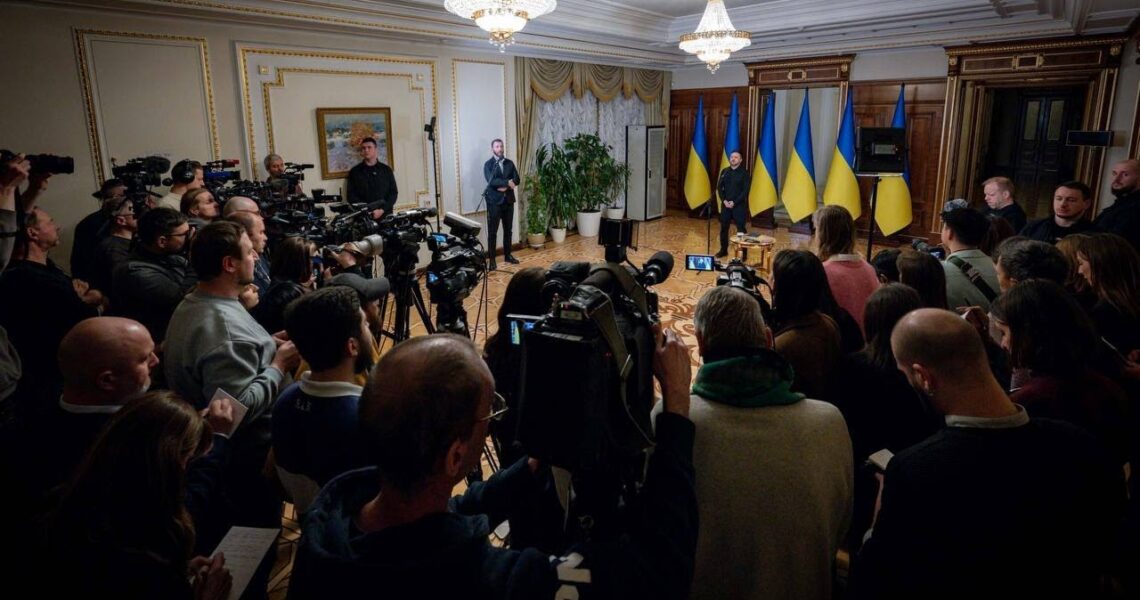 Брифінг Володимира Зеленського для ЗМІ: дипломатичний трек і внутрішнє перезавантаження