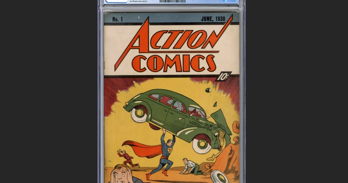 Новини світу - Комікс про першу появу Супермена продали за рекордні $15 мільйонів