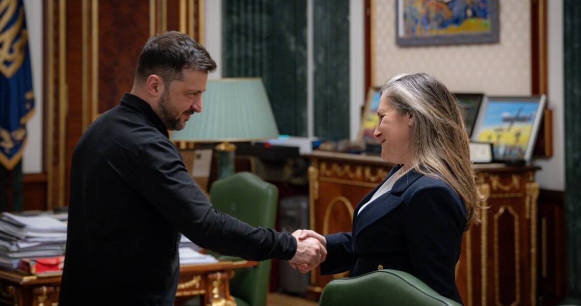 Новини України - Зеленський призначив Фріланд радницею з питань економічного розвитку